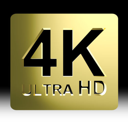4K Resolution equals ultra clear pictures.